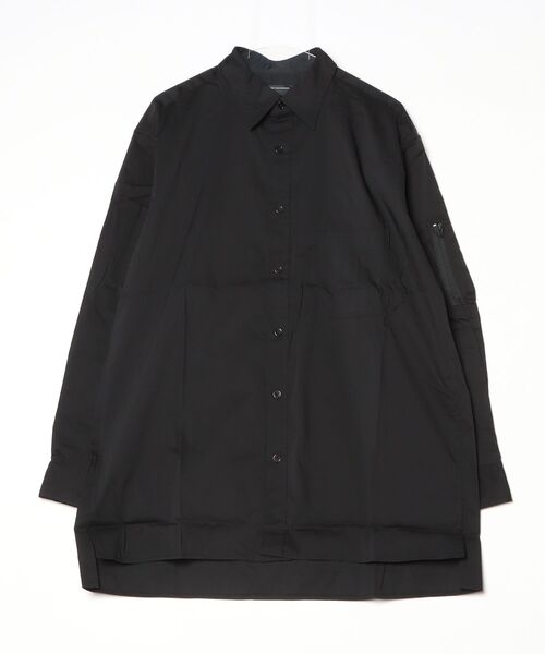 Y-3（ワイスリー）の「Y-3 COTTON LONG SLEEVE SHIRT（シャツ/ブラウス・メンズ・ブラック・XX-SMALL/X-SMALL/SMALL/MEDIUM/LARGE/X-LARGE）」の6枚目の写真