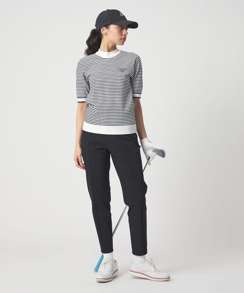 UNITED ARROWS GOLF(ユナイテッドアローズゴルフ)の「ウィメンズ スタンダード ツイル パンツ ストレッチ(その他パンツ・レディース・ブラック/ライトグレー・S/M/L)」の11枚目の写真