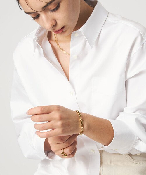 green label relaxing(グリーンレーベルリラクシング)の「<HARPIE> ODETTE ブレスレット(ブレスレット・レディース・ゴールド・FREE)」の2枚目の写真