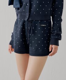 【セットアップ対応】コンパクトニットショートパンツ