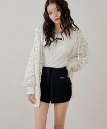 【セットアップ対応】コンパクトニットショートパンツ