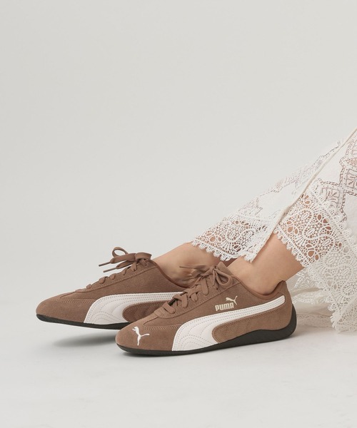 PUMA(プーマ)の「【PUMA(プーマ)】SPEEDCAT OG(WOMEN)(スニーカー・レディース・ブラック/ブラウン/レッド・LARGE/MEDIUM)」の3枚目の写真