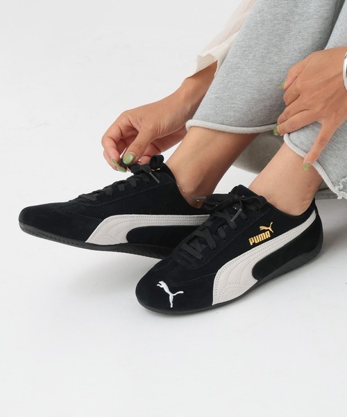 PUMA(プーマ)の「【PUMA(プーマ)】SPEEDCAT OG(WOMEN)(スニーカー・レディース・ブラック/ブラウン/レッド・LARGE/MEDIUM)」の2枚目の写真