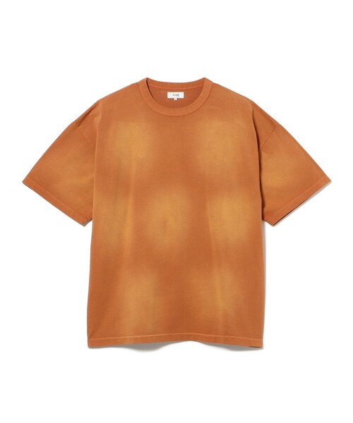 BEAMS(ビームス)の「Loose Fade T-Shirt(Tシャツ/カットソー・メンズ・ブラック/グリーン系その他2/オレンジ・XL/L/M/S)」の9枚目の写真