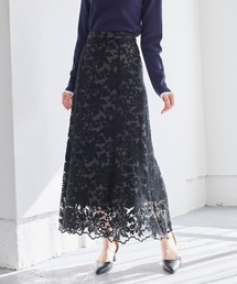 Andemiu | レースレイヤーマーメイドスカート639328(スカート)