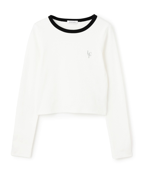 LOVETOXIC（ラブトキシック）の「【抗菌防臭】テレコ長袖T（Tシャツ/カットソー・キッズ・ブラック/オフホワイト/トップグレー・130cm/S:140cm/M:150cm/L:160cm）」の11枚目の写真