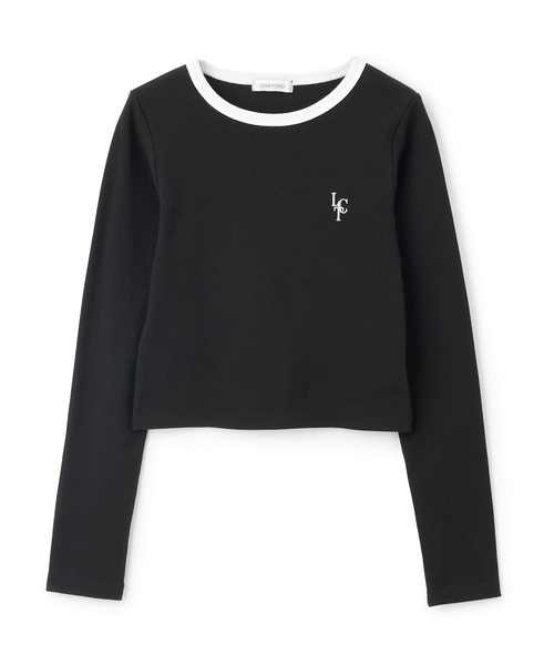 LOVETOXIC（ラブトキシック）の「【抗菌防臭】テレコ長袖T（Tシャツ/カットソー・キッズ・ブラック/オフホワイト/トップグレー・130cm/S:140cm/M:150cm/L:160cm）」の12枚目の写真