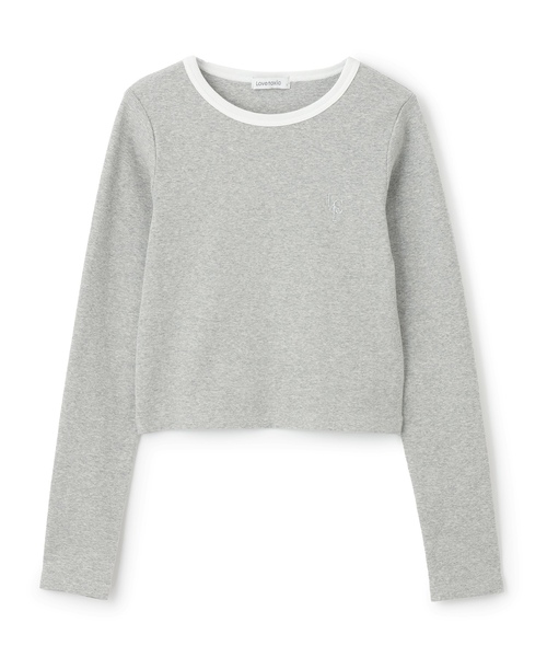 LOVETOXIC（ラブトキシック）の「【抗菌防臭】テレコ長袖T（Tシャツ/カットソー・キッズ・ブラック/オフホワイト/トップグレー・130cm/S:140cm/M:150cm/L:160cm）」の13枚目の写真