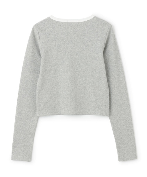 LOVETOXIC（ラブトキシック）の「【抗菌防臭】テレコ長袖T（Tシャツ/カットソー・キッズ・ブラック/オフホワイト/トップグレー・130cm/S:140cm/M:150cm/L:160cm）」の14枚目の写真