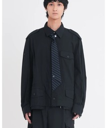 Tamme（タム）の「Tamme NOT-TIE ""STRIPE"" (26S0342)（ネクタイ）」