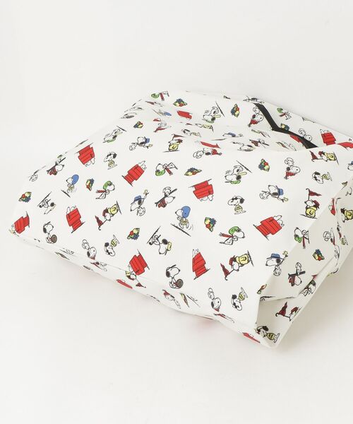 FRUIT OF THE LOOM（フルーツオブザルーム）の「【FRUIT OF THE LOOM/フルーツオブザルーム】FRUIT OF THE LOOM x PEANUTS エコバッグS1（エコバッグ/サブバッグ・レディース・アイボリー/チャコールグレー・FREE）」の4枚目の写真