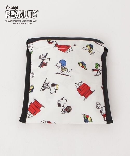 FRUIT OF THE LOOM（フルーツオブザルーム）の「【FRUIT OF THE LOOM/フルーツオブザルーム】FRUIT OF THE LOOM x PEANUTS エコバッグS1（エコバッグ/サブバッグ・レディース・アイボリー/チャコールグレー・FREE）」の10枚目の写真