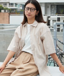 U.S. POLO ASSN./ユーエスポロアッスン ブロードスモールチェック 半袖チェックシャツ 秋 秋服 2026年秋冬