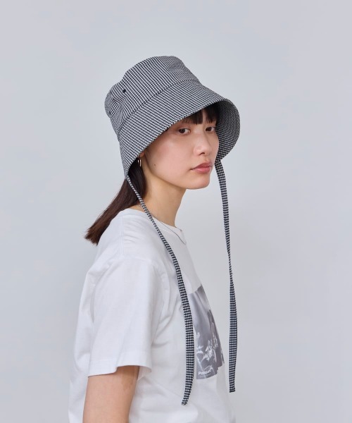 OVERRIDE（オーバーライド）の「OVERRIDE  SUCKER BUCKET BONNET SGP / オーバーライド（ハット・レディース・ブラック/ブラウン/ブラック系・58cm）」の13枚目の写真