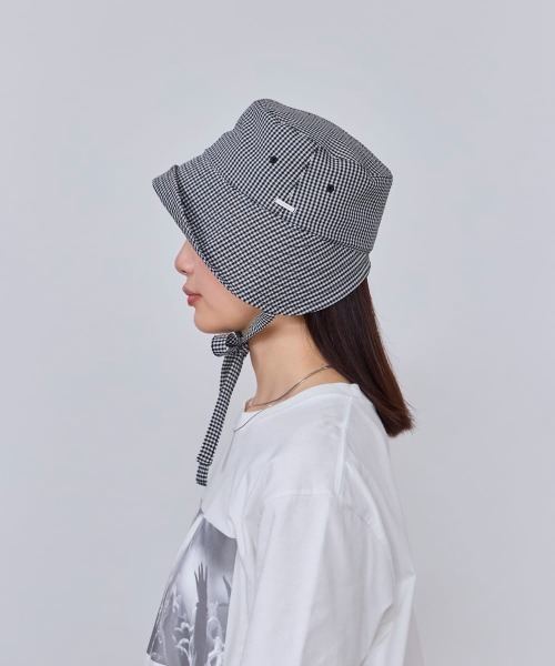 OVERRIDE（オーバーライド）の「OVERRIDE  SUCKER BUCKET BONNET SGP / オーバーライド（ハット・レディース・ブラック/ブラウン/ブラック系・58cm）」の15枚目の写真
