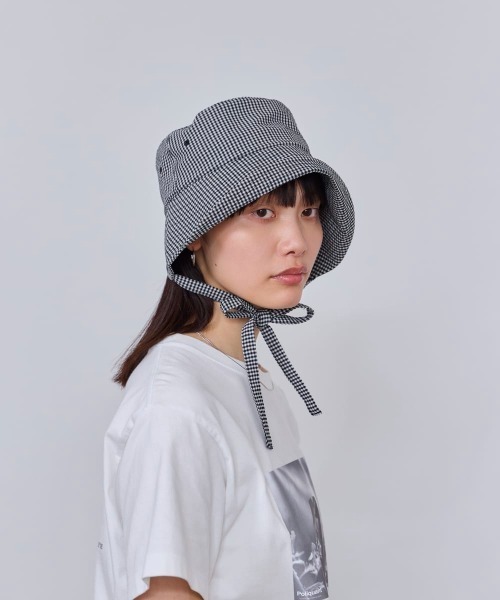 OVERRIDE（オーバーライド）の「OVERRIDE  SUCKER BUCKET BONNET SGP / オーバーライド（ハット・レディース・ブラック/ブラウン/ブラック系・58cm）」の14枚目の写真