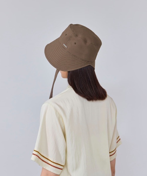 OVERRIDE（オーバーライド）の「OVERRIDE  SUCKER BUCKET BONNET SGP / オーバーライド（ハット・レディース・ブラック/ブラウン/ブラック系・58cm）」の20枚目の写真
