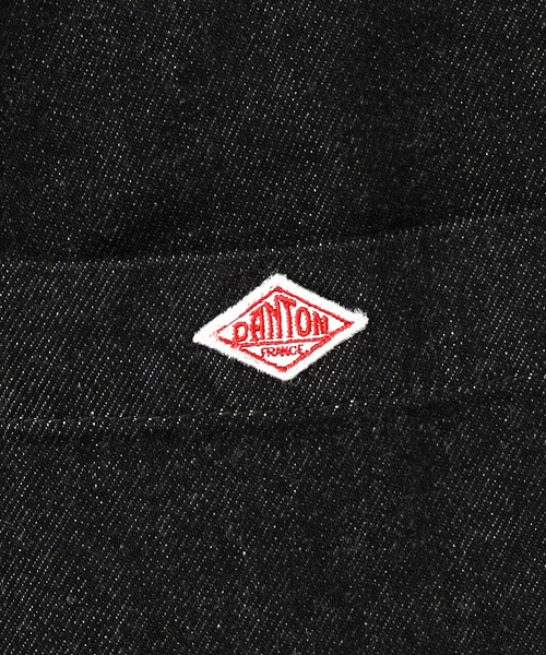DANTON（ダントン）の「DANTON | ブラックデニム イージーパンツ WOMEN（デニムパンツ・レディース・ブラック・36）」の5枚目の写真