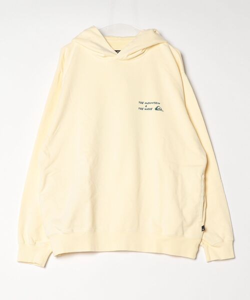 Quiksilver（クイックシルバー）の「クイックシルバー QUIKSILVER アウトドアカジュアル スウェットパーカー（パーカー・メンズ・レモンイエロー/ブラック・S/M/L/LL）」の2枚目の写真