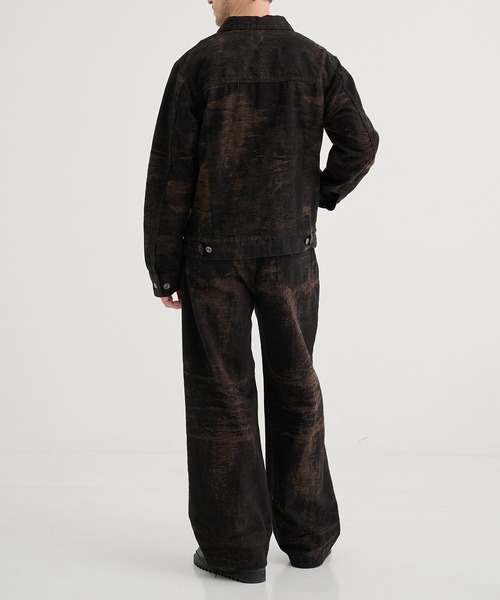 TAAKK（ターク）の「【TAAKK/ターク】Wide Denim（デニムパンツ・メンズ・インディゴブルー/ブラウン・3/2/1）」の10枚目の写真