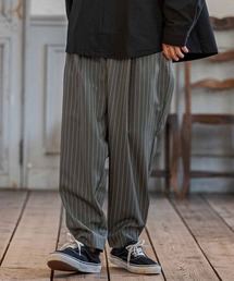 CAMBIO(�J���r�I)��mp14667-Classic Pinstripe Tapered Pants �e�[�p�[�h�p���c(S60326cmb)(�X���b�N�X)