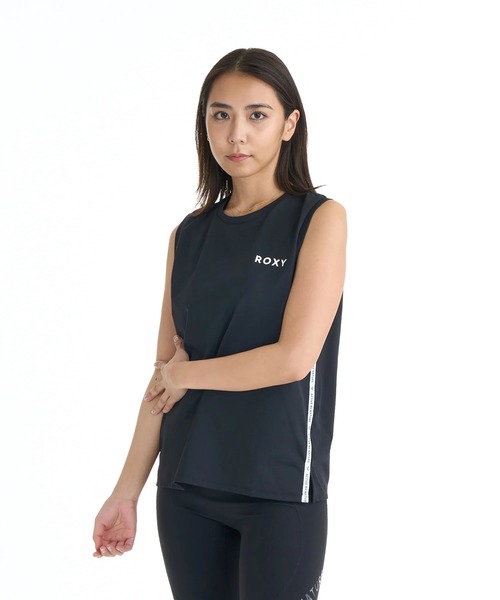ROXY（ロキシー）の「ROXY ウィメンズ FITNESS BLOOM BRIGHT TANK その他トップス 【2026年春夏モデル】/ロキシー速乾ノースリーブタンクトップ（その他トップス・レディース・ブラック/ライトピンク/ホワイト・SMALL/MEDIUM/LARGE）」の12枚目の写真