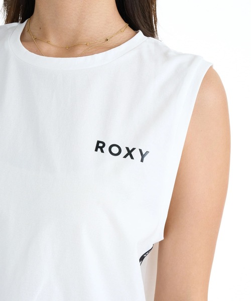 ROXY（ロキシー）の「ROXY ウィメンズ FITNESS BLOOM BRIGHT TANK その他トップス 【2026年春夏モデル】/ロキシー速乾ノースリーブタンクトップ（その他トップス・レディース・ブラック/ライトピンク/ホワイト・SMALL/MEDIUM/LARGE）」の9枚目の写真