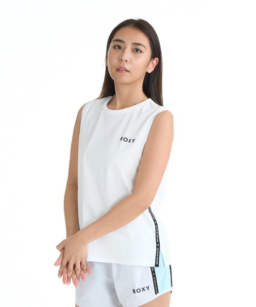 ROXY（ロキシー）の「ROXY ウィメンズ FITNESS BLOOM BRIGHT TANK その他トップス 【2026年春夏モデル】/ロキシー速乾ノースリーブタンクトップ（その他トップス・レディース・ブラック/ライトピンク/ホワイト・SMALL/MEDIUM/LARGE）」の6枚目の写真
