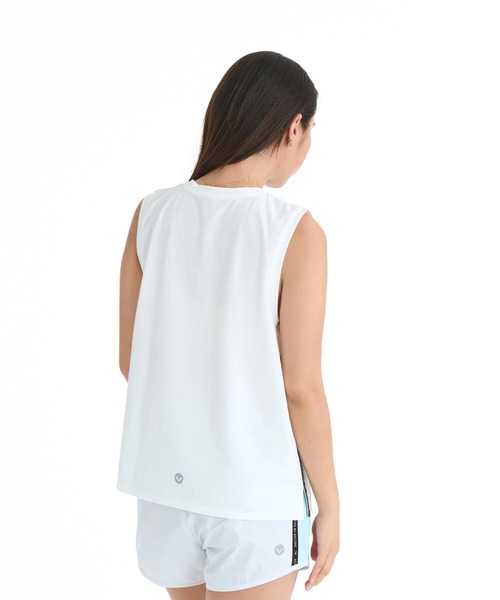 ROXY（ロキシー）の「ROXY ウィメンズ FITNESS BLOOM BRIGHT TANK その他トップス 【2026年春夏モデル】/ロキシー速乾ノースリーブタンクトップ（その他トップス・レディース・ブラック/ライトピンク/ホワイト・SMALL/MEDIUM/LARGE）」の15枚目の写真