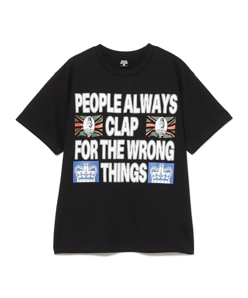 BIAS DOGS(バイアスドッグス)の「BIAS DOGS / NAPPY TEE(Tシャツ/カットソー・メンズ・ブラック・M/XL/L)」の2枚目の写真