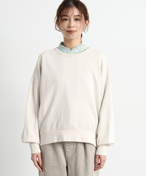 studio CLIP（スタディオクリップ）の「裏毛カラースウェット（スウェット・レディース・イエロー/ラベンダー/ライトグレー/ライトブルー・FREE）」の7枚目の写真