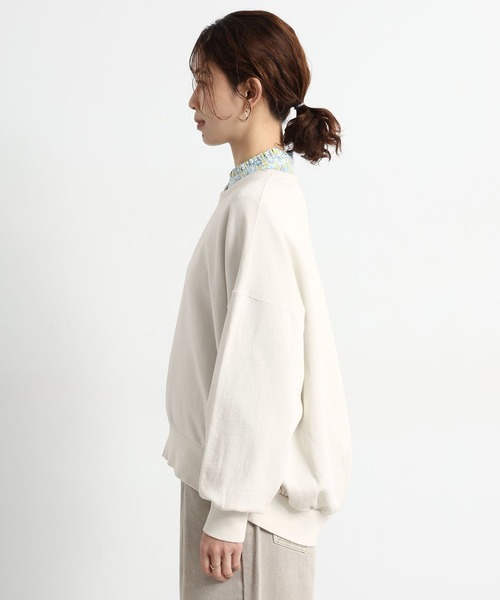 studio CLIP（スタディオクリップ）の「裏毛カラースウェット（スウェット・レディース・イエロー/ラベンダー/ライトグレー/ライトブルー・FREE）」の6枚目の写真