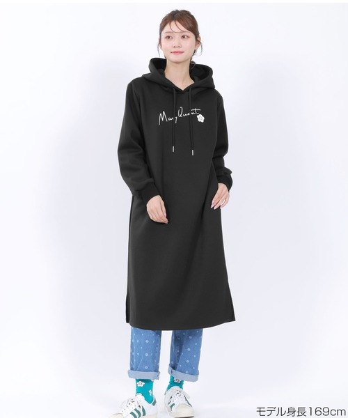 MARY QUANT(マリークワント)の「フードサインロゴ ワンピース(ワンピース・レディース・ブルー/ブラック/アイボリー・M)」の7枚目の写真