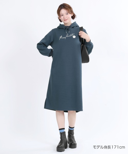 MARY QUANT(マリークワント)の「フードサインロゴ ワンピース(ワンピース・レディース・ブルー/ブラック/アイボリー・M)」の20枚目の写真