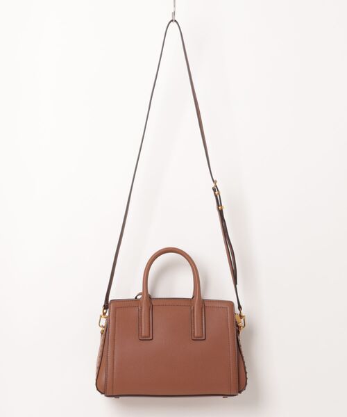 MICHAEL KORS(マイケルコース)の「LAILA スタッズレザー サッチェル スモール(ハンドバッグ・レディース・ブラウン系・FREE)」の4枚目の写真