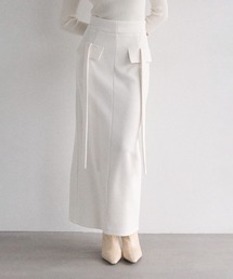 MIELI INVARIANT（ミエリインヴァリアント）の「Cut Tight Cargo Skirt（スカート）」