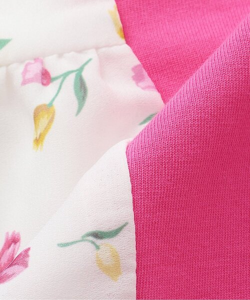 kate spade new york kids（ケイトスペードニューヨーク）の「チューリップブルームズ切り替えカットソー（Tシャツ/カットソー・キッズ・チェリーピンク・120cm/110cm/160cm/150cm/140cm/130cm）」の8枚目の写真