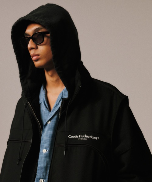 COOTIE PRODUCTIONS（クーティープロダクションズ）の「Double Gauze Check Open Collar L/S Shirts（シャツ/ブラウス・メンズ・サックスブルー/ホワイト系その他・SMALL/MEDIUM/LARGE）」の4枚目の写真