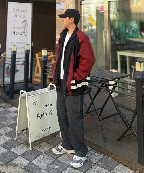 MINDBRIDGE（マインドブリッジ）の「[COUTURE]デニムライクセミワイドパンツ（その他パンツ・メンズ・チャコールグレー・36/34/32/30/29）」の4枚目の写真