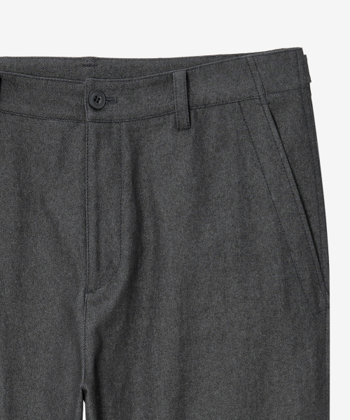MINDBRIDGE（マインドブリッジ）の「[COUTURE]デニムライクセミワイドパンツ（その他パンツ・メンズ・チャコールグレー・36/34/32/30/29）」の7枚目の写真
