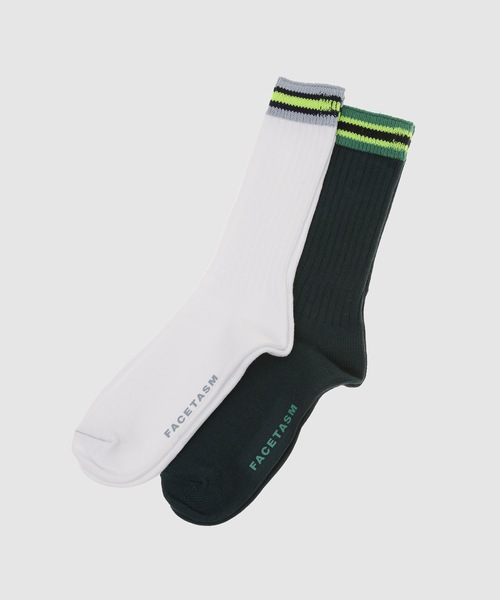 FACETASM(ファセッタズム)の「RIB SOCKS(ソックス/靴下・メンズ・その他2/その他1・0)」の1枚目の写真