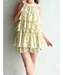 RESEXXY | 【memorif.】フラワーアメスリラッフルチュニック【セットアップ着用可能】(その他トップス)