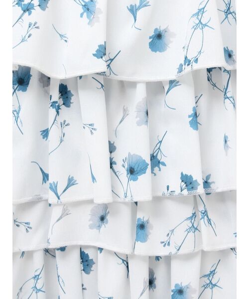 RESEXXY（リゼクシー）の「【memorif.】フラワーアメスリラッフルチュニック【セットアップ着用可能】（その他トップス・レディース・イエロー/ホワイト・FREE）」の6枚目の写真