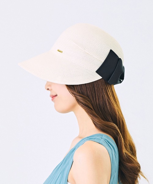 CA4LA（カシラ）の「SUNSHINE4（キャスケット・レディース・ベージュ/ブラウン/ホワイト・ONESIZE）」の6枚目の写真