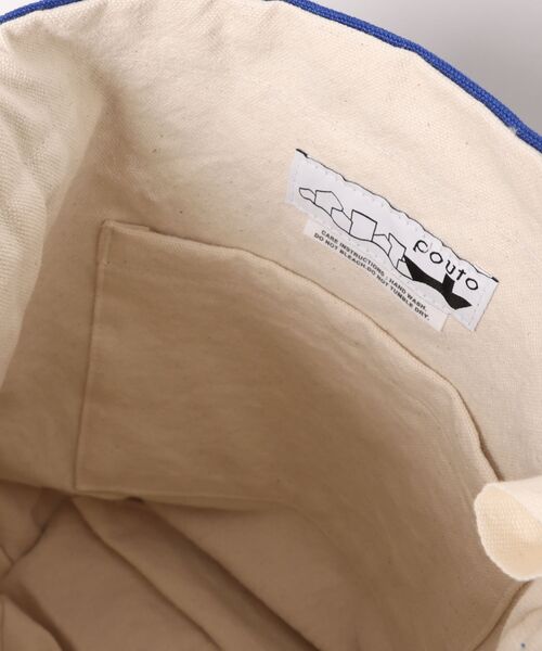 pouto(ポウト)の「【 pouto / ポウト 】 CANVAS BUCKET SHOULDER BAG / キャンバスバケットショルダーバッグ PO-015 DLI(トートバッグ・レディース・レッド/グレー/ナチュラル/ブルー/ブラック・FREE)」の15枚目の写真