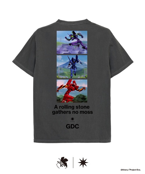 GDC（ジーディーシー）の「【GDC×EVANGELION】Eva Tee（Tシャツ/カットソー・メンズ・チャコール・SMALL/MEDIUM/LARGE/X-LARGE）」の2枚目の写真
