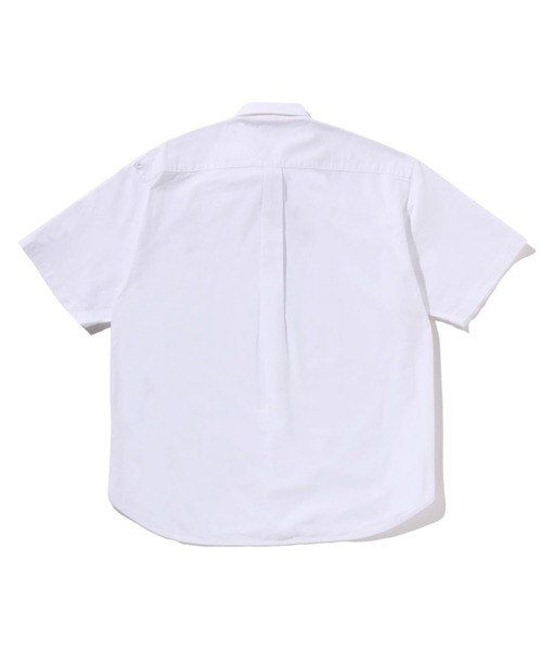 A BATHING APE(アベイシングエイプ)の「1ST CAMO APPLIQUE OXFORD SS SHIRT(シャツ/ブラウス・メンズ・ブラック/ブルー/ホワイト・SMALL/X-LARGE/LARGE/MEDIUM/XX-LARGE)」の4枚目の写真