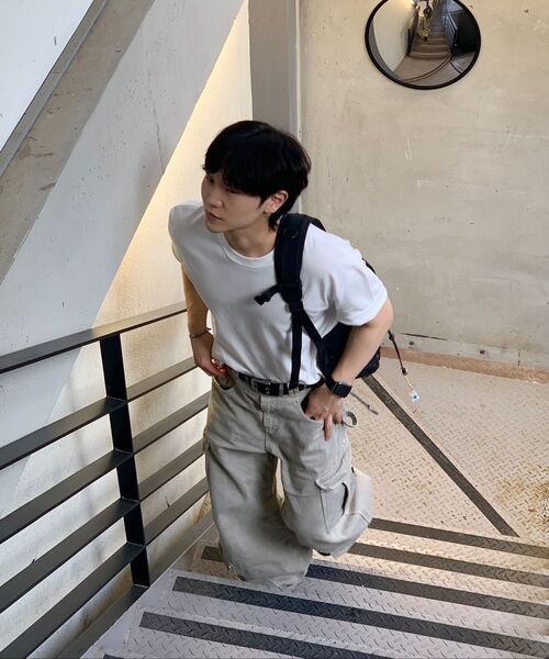LEARVE（ルアブ）の「スプリットアークカーブドカーゴパンツアッシュグレー（デニムパンツ・メンズ・その他・LARGE/MEDIUM/SMALL/X-LARGE）」の9枚目の写真