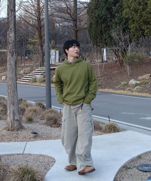 LEARVE（ルアブ）の「スプリットアークカーブドカーゴパンツアッシュグレー（デニムパンツ・メンズ・その他・LARGE/MEDIUM/SMALL/X-LARGE）」の19枚目の写真