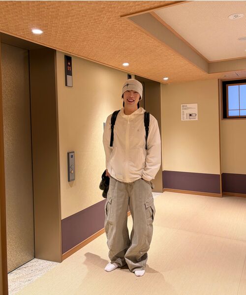 LEARVE（ルアブ）の「スプリットアークカーブドカーゴパンツアッシュグレー（デニムパンツ・メンズ・その他・LARGE/MEDIUM/SMALL/X-LARGE）」の20枚目の写真